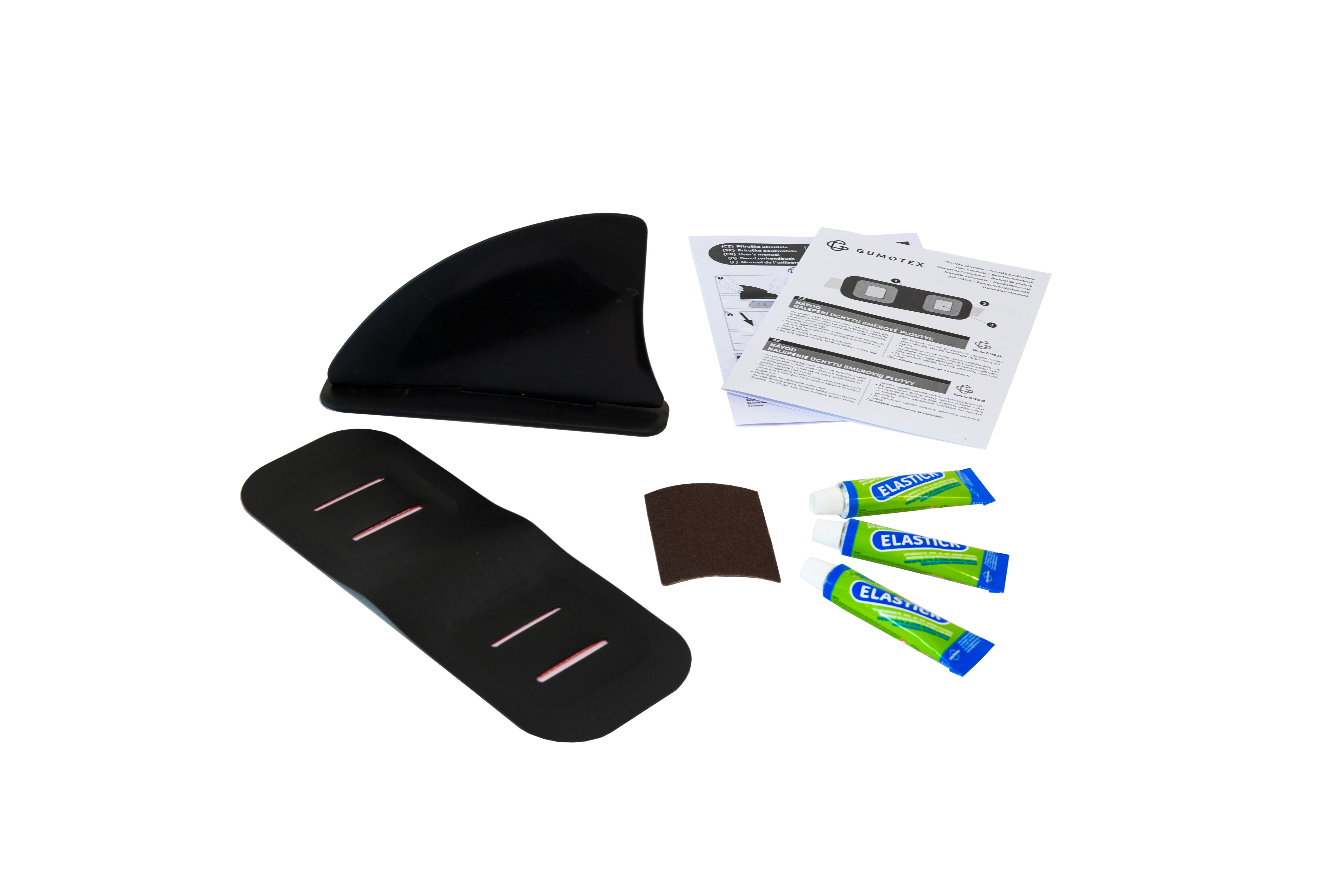 SET - DIRECTIONAL FIN + MOUNT + ADHESIVE