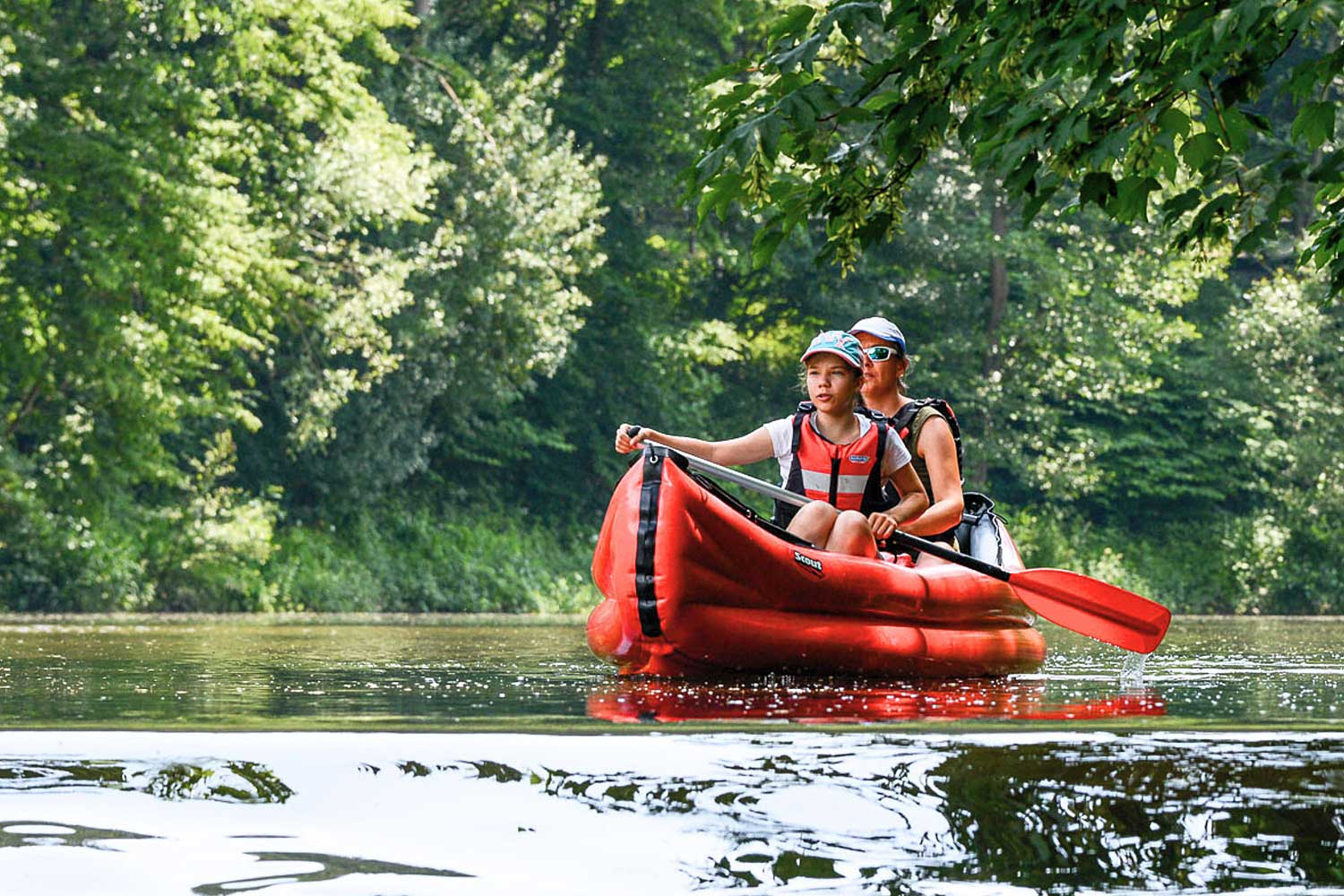 Kánoe SCOUT | Červená  | Standard
