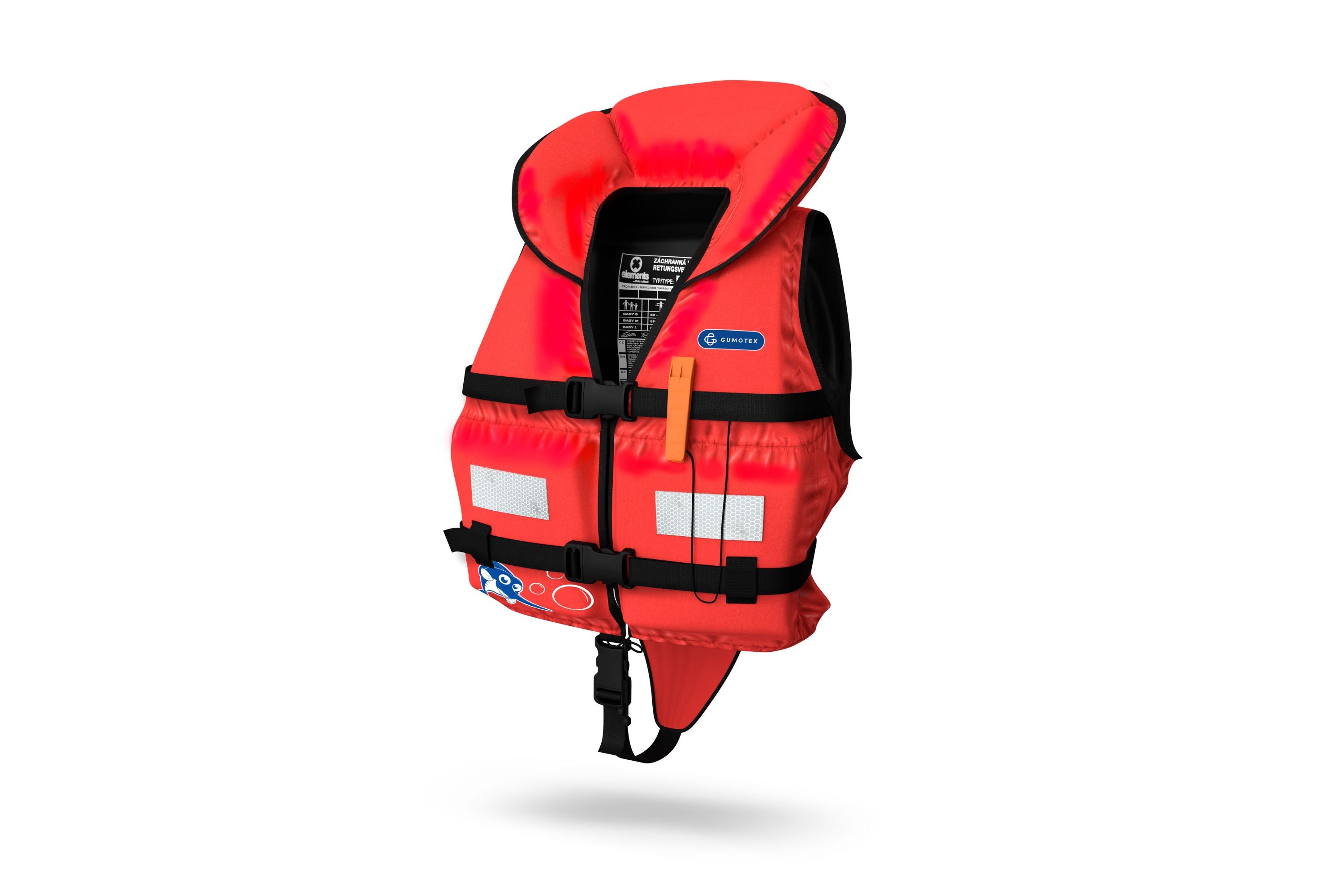 KINDER-SCHWIMMWESTE BABY PLUS | Größe L | Rot