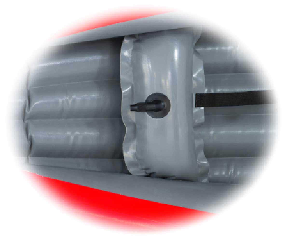 OPĚRKA NOŽNÍ PŘEDNÍ Seawave, Twist, Solar | Tmavě šedá