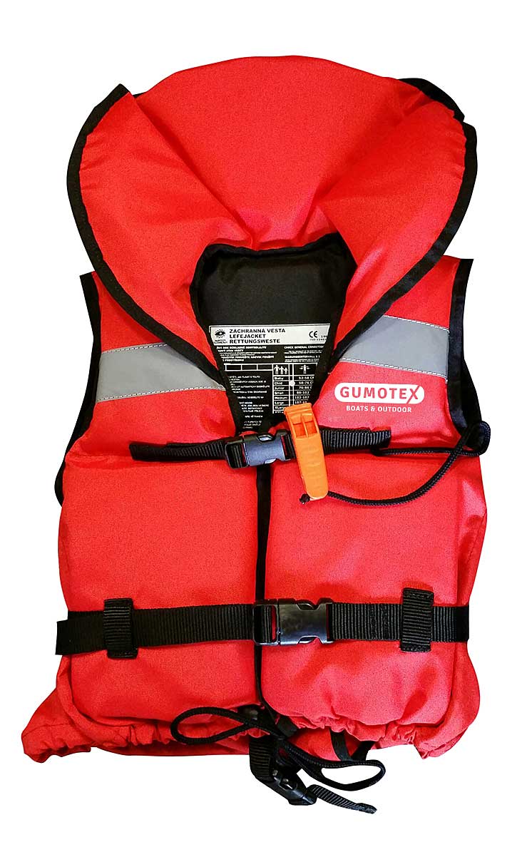 SCHWIMMWESTE für Kinder | Größe S | Rot